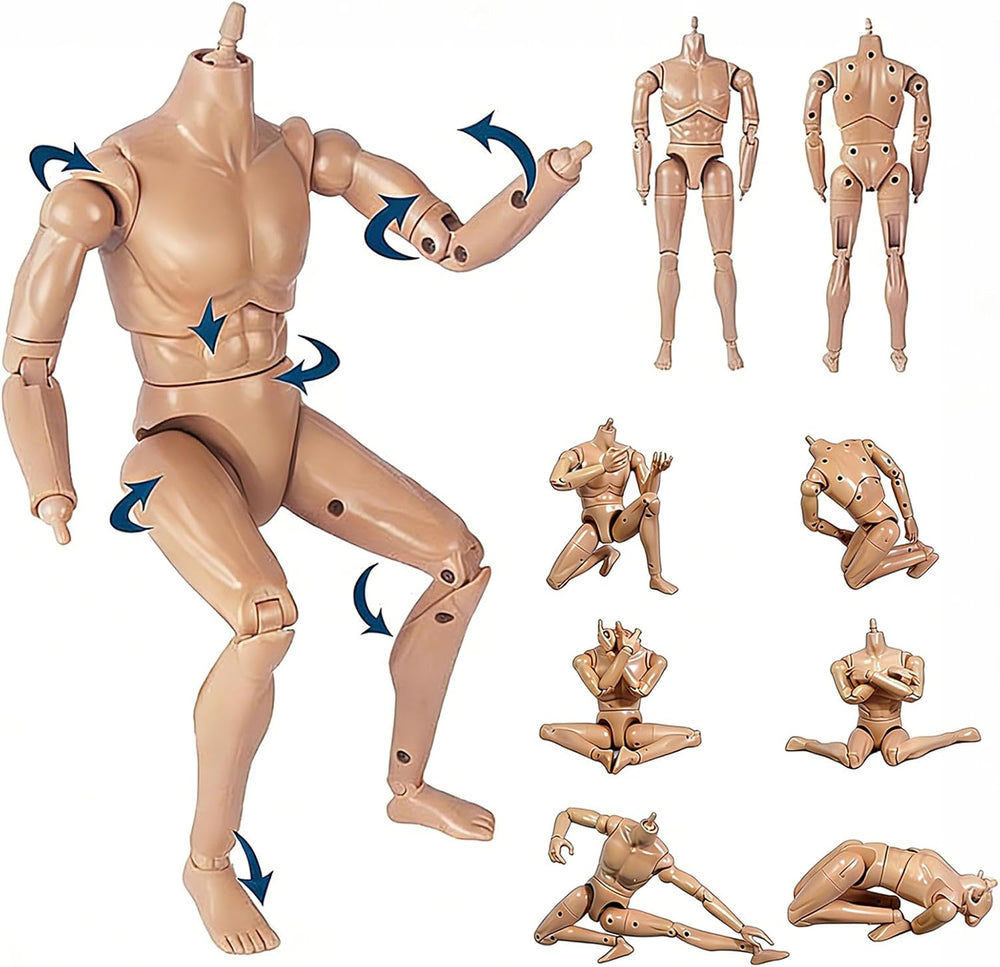 12 Inch Action Figures Military Set, 1/6 Scale Soldier Model Set with Weapons...