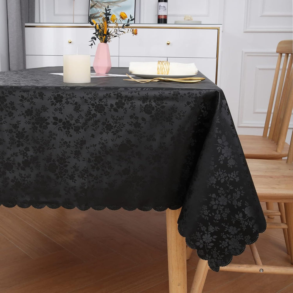Smiry Rectangle Waterproof Heavy Duty Vinyl Tablecloths, 60 x 102 Inch