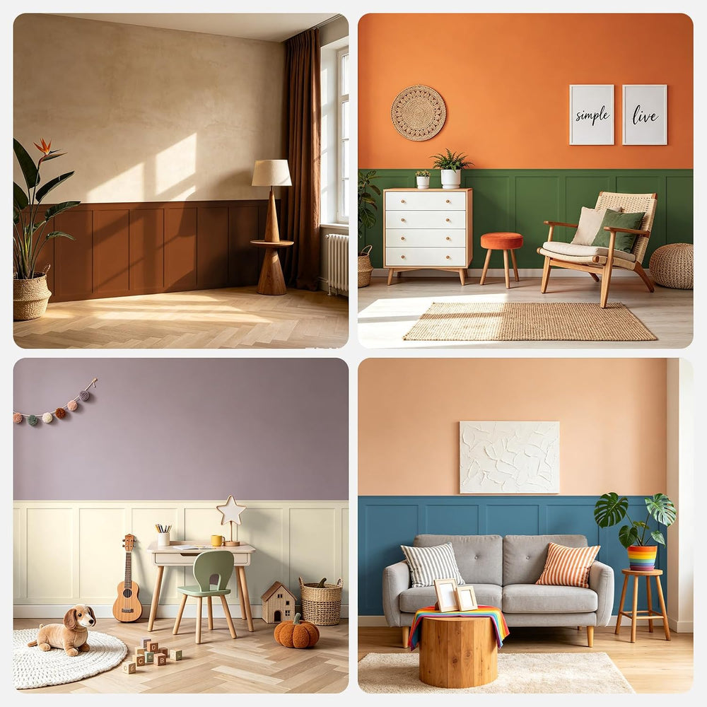 WADILE Premade Board and Batten Wall Panel Kit