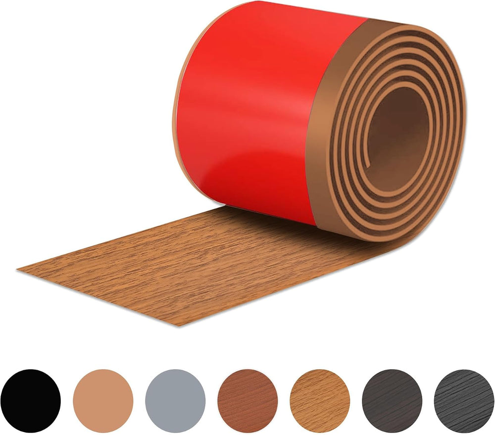 Oak Wall Molding Trim 3 Inch x 60 Feet, Wall Base Baseboard Molding Trim Flex...