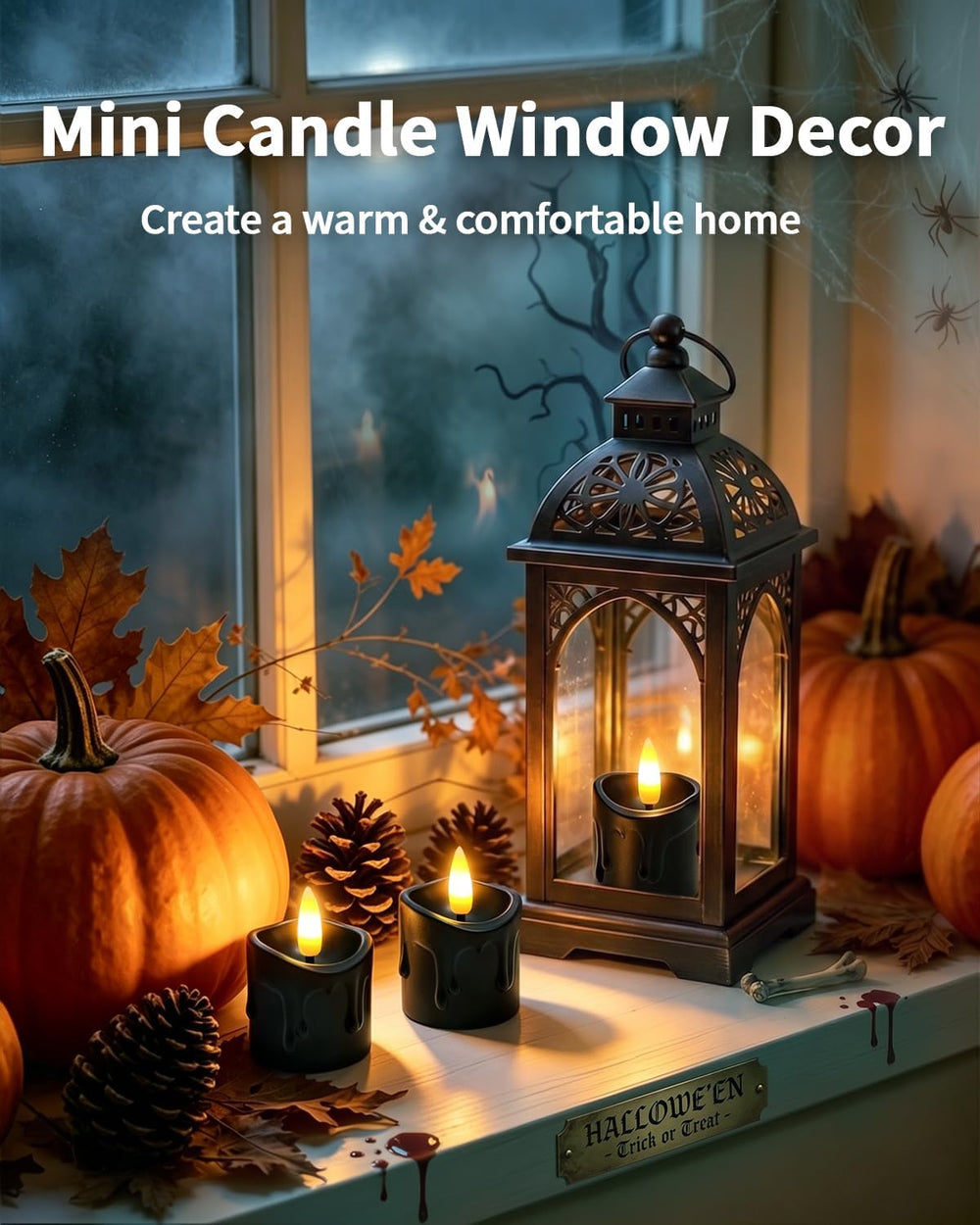 12 Pack Small Rechargeable Flameless Candles with Remote Timer
