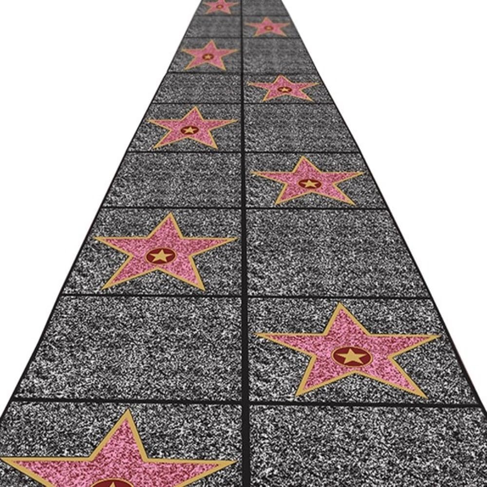 Hollywood Star Aisle Runner