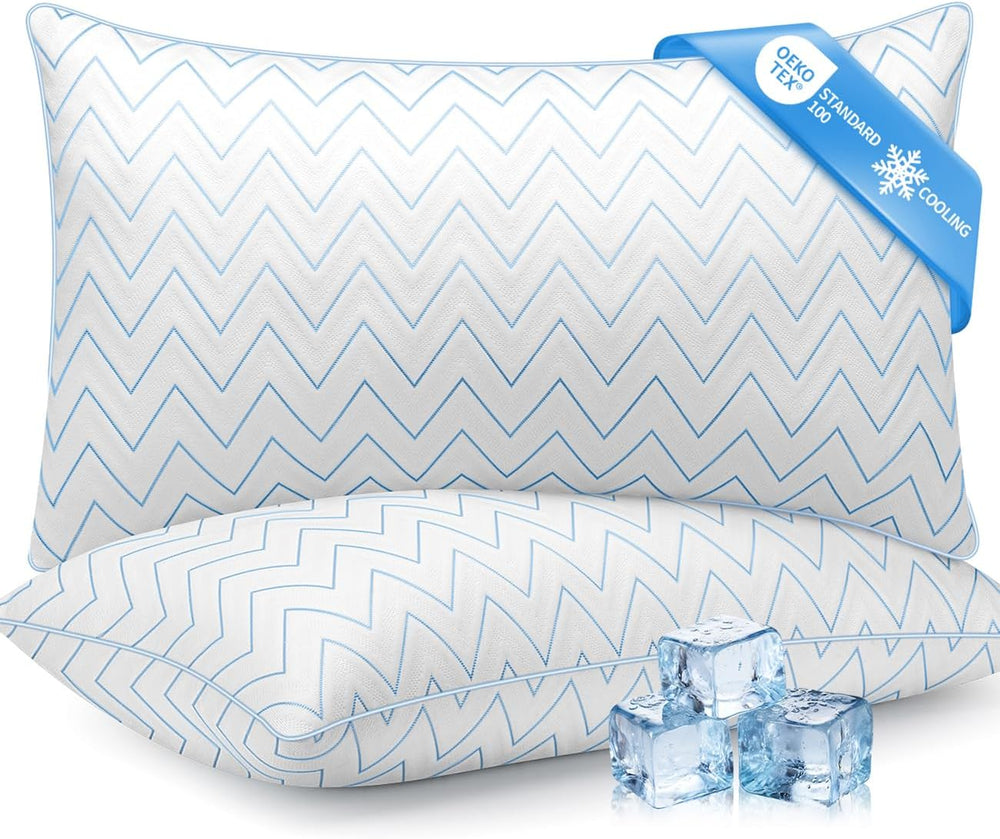 DIORIS Pillows Queen Size Set of 2, Hotel Bed Pillows for Sleeping