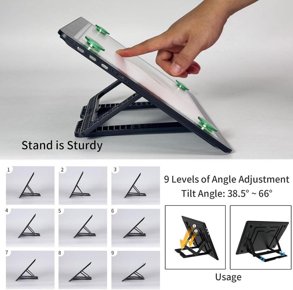 YINGWOND Rechargeable A4 Diamond Art Light Board/Pad with Padded Case