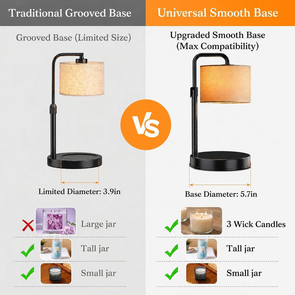 Hyrion Candle Warmer Lamp with Timer, Home Decor Birthday Gifts for Women