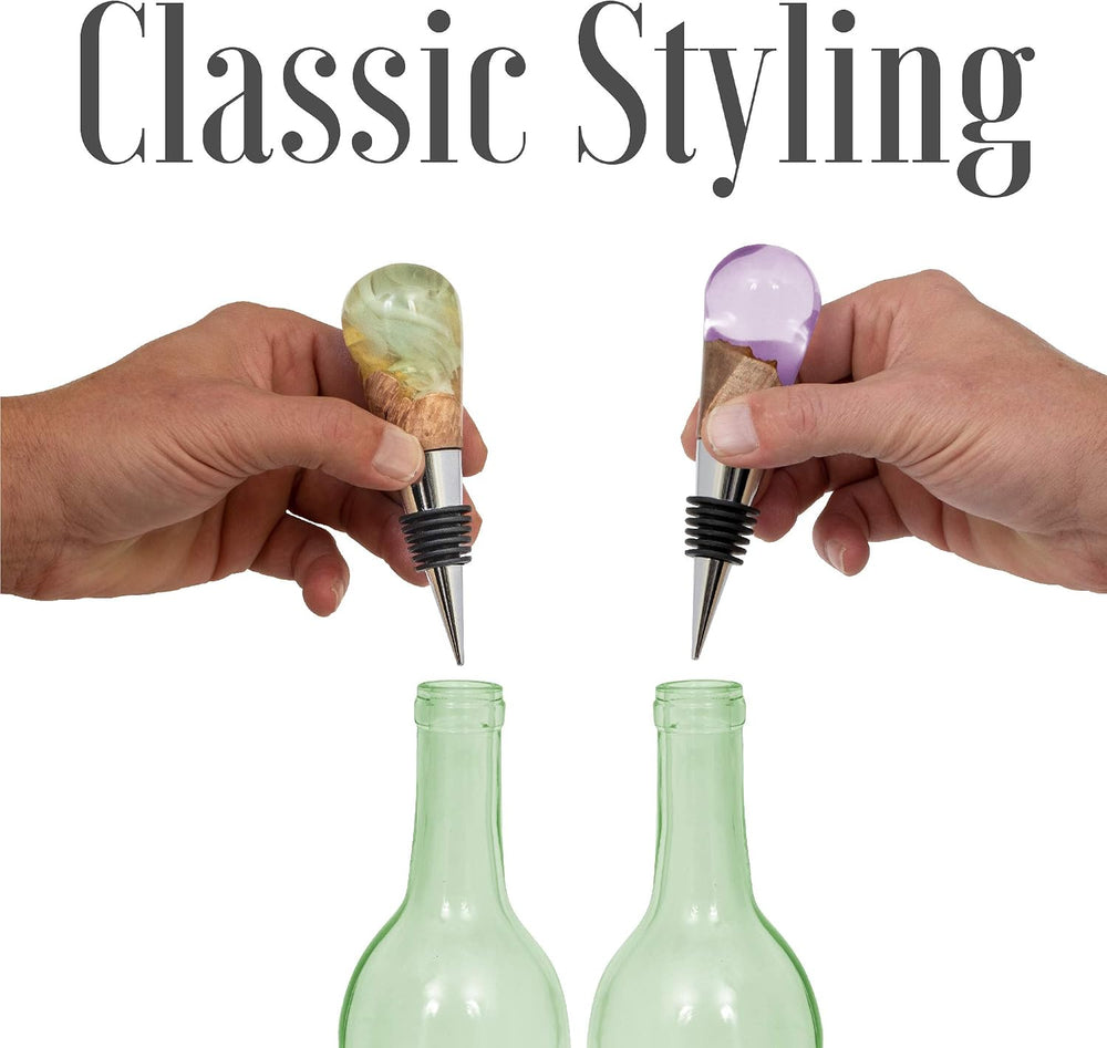 Chrome Bottle Stopper with 3/8" x 16 tpi Threaded Post 10pk