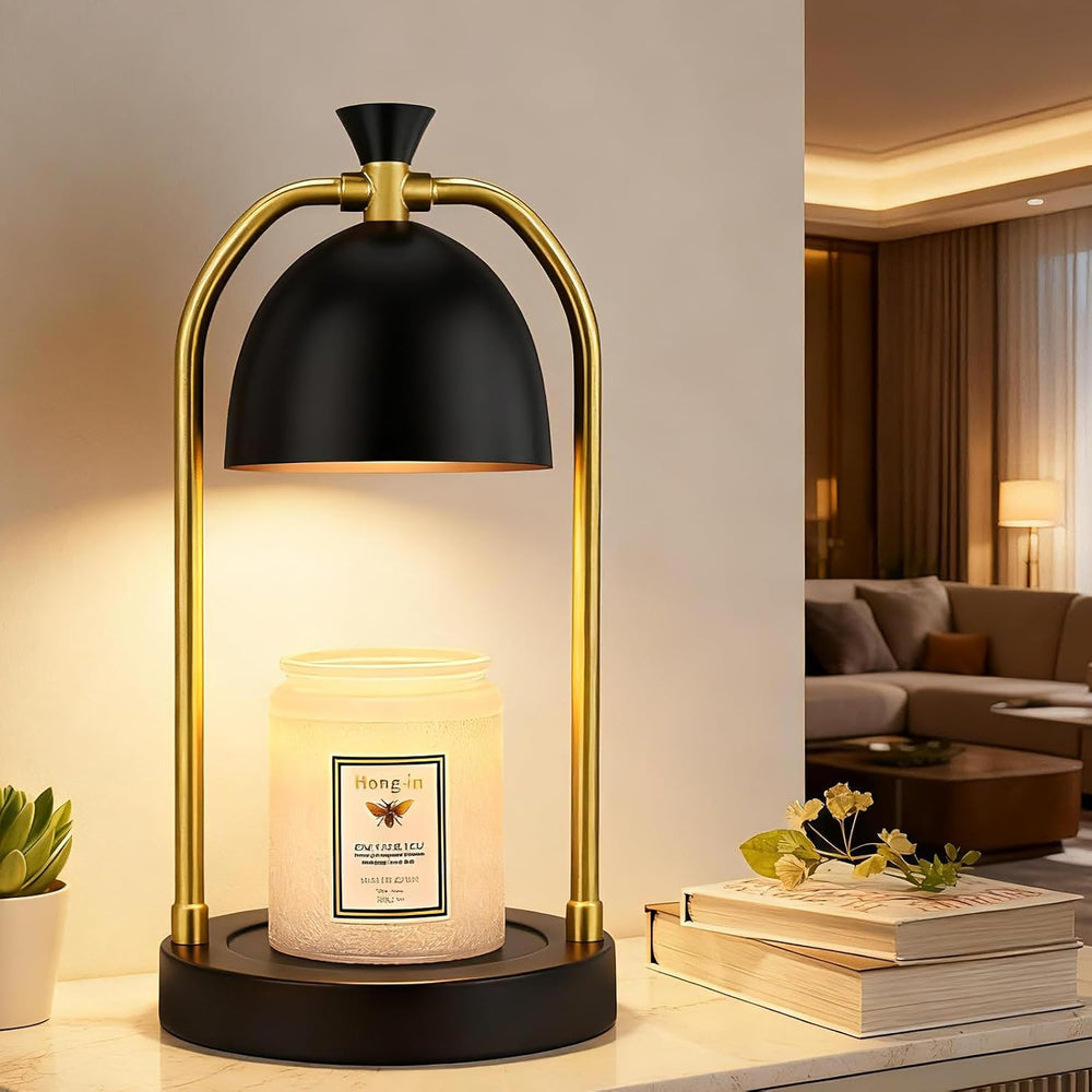 Black Candle Warmer Lamp,Birthday Gifts for Women Men