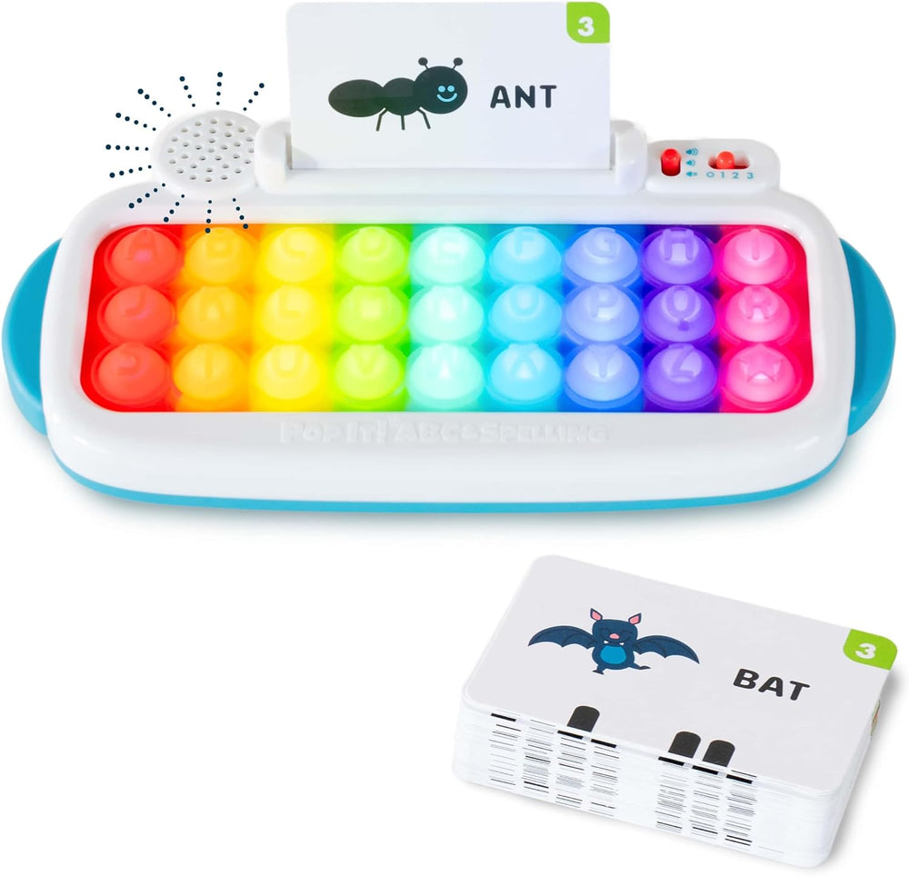 Chuckle & Roar Pop it! ABC & Spelling Keyboard, Optical Reader, 100+ ...