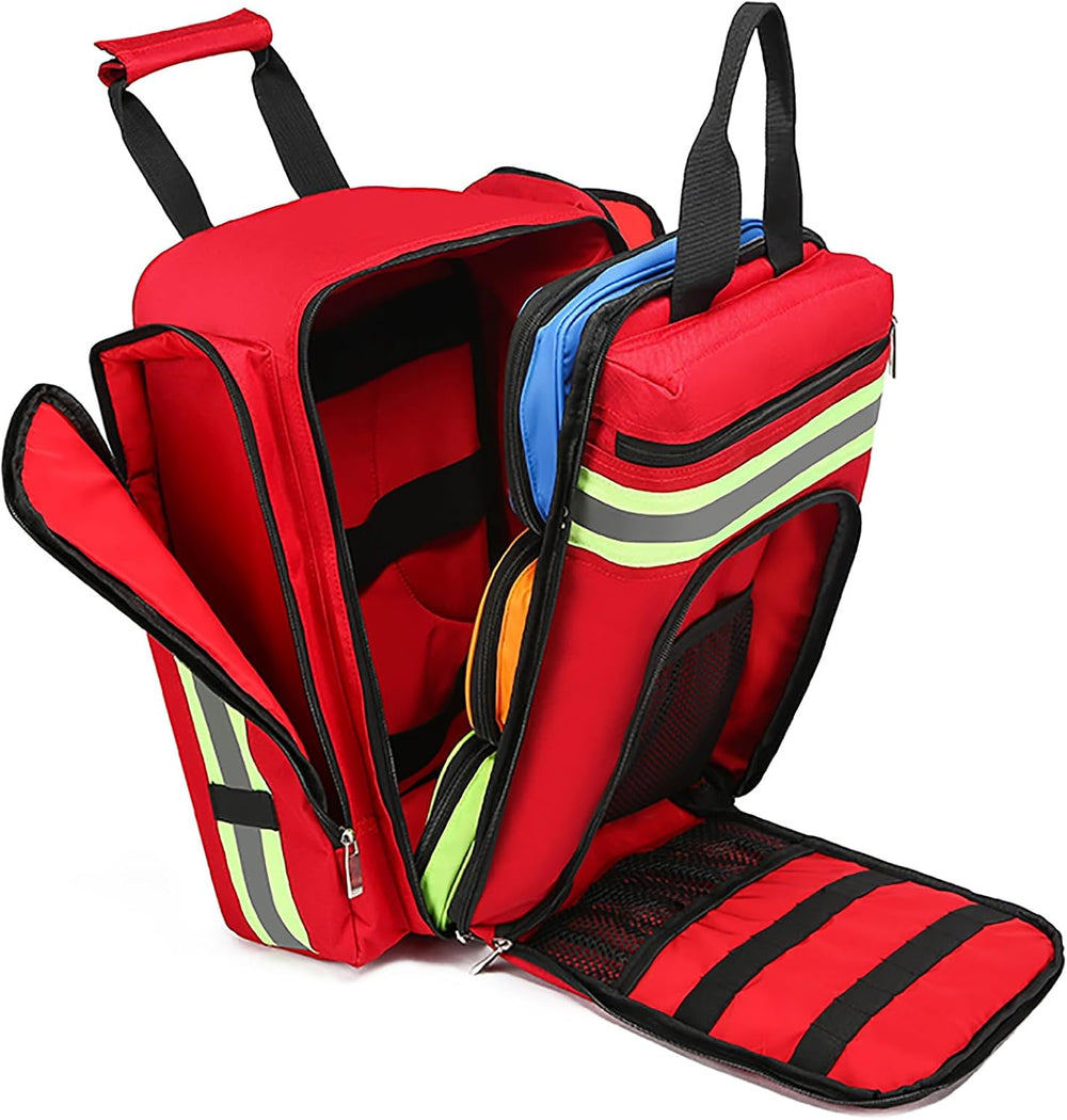 Medical Bag First Aid bag Medical Backpack,Medicine Bag,First Aid Backpack wi...