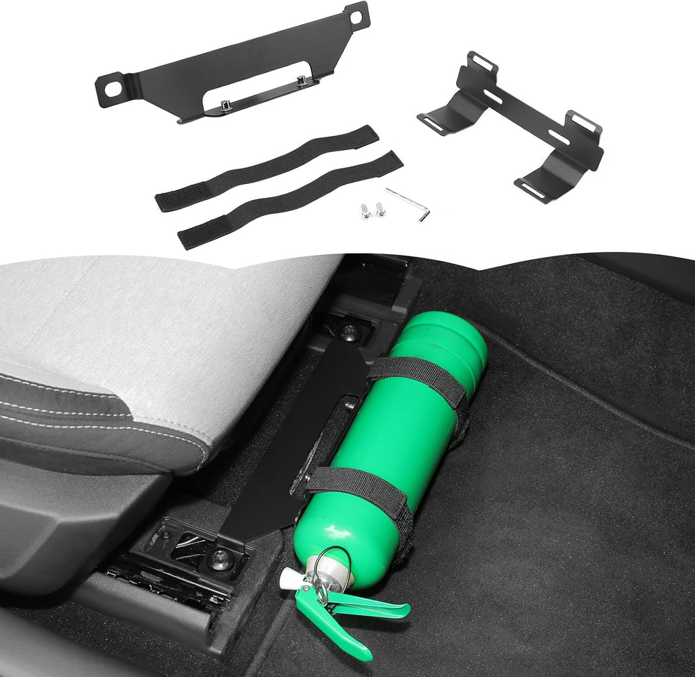 RT-TCZ Front Seat Fire Extinguisher Bracket for Ford Mustang 2015-2025