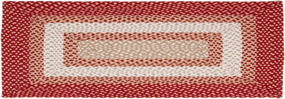 Super Area Rugs 2X6ft Farmhouse Braided Rug Runner - Natural Soft Cotton Carp...