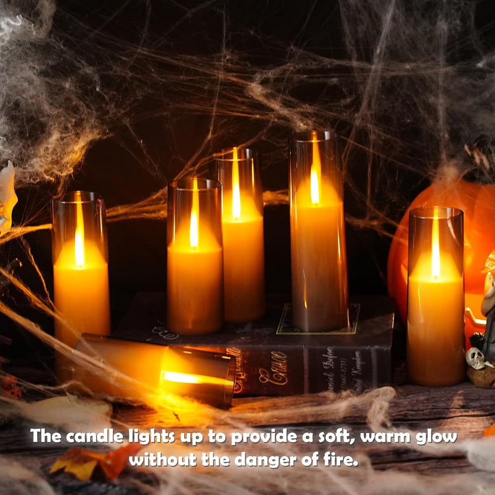 Flameless LED Candles Upgraded Realistic Flickering Flame,7Pcs Battery Operat...