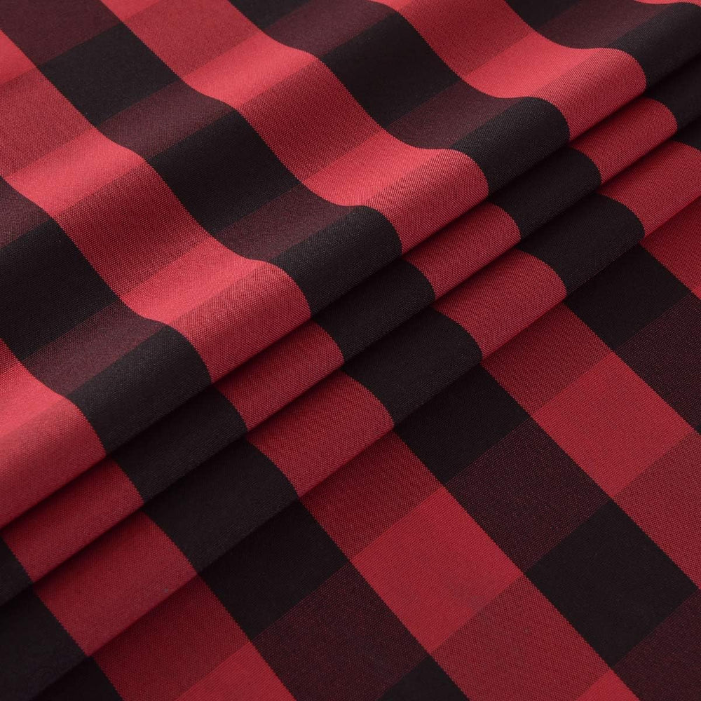 Checkered Tablecloth Stain Resistant Waterproof Wrinkle Resistant Spillproof ...