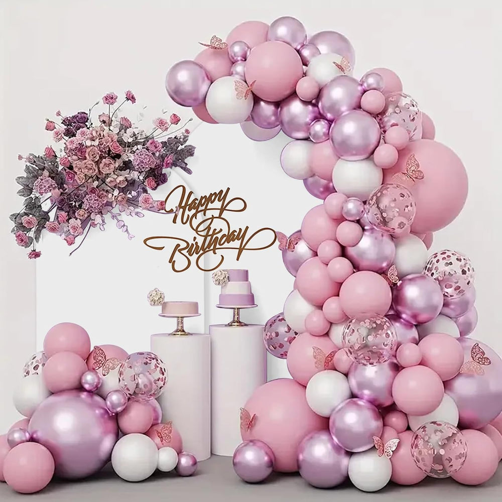 Wedding Arch Backdrop Stand Set of 2 With White Cover (7.2FT+6FT)