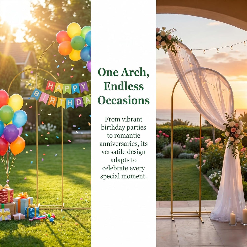 7.2 FT Arch Backdrop Stand