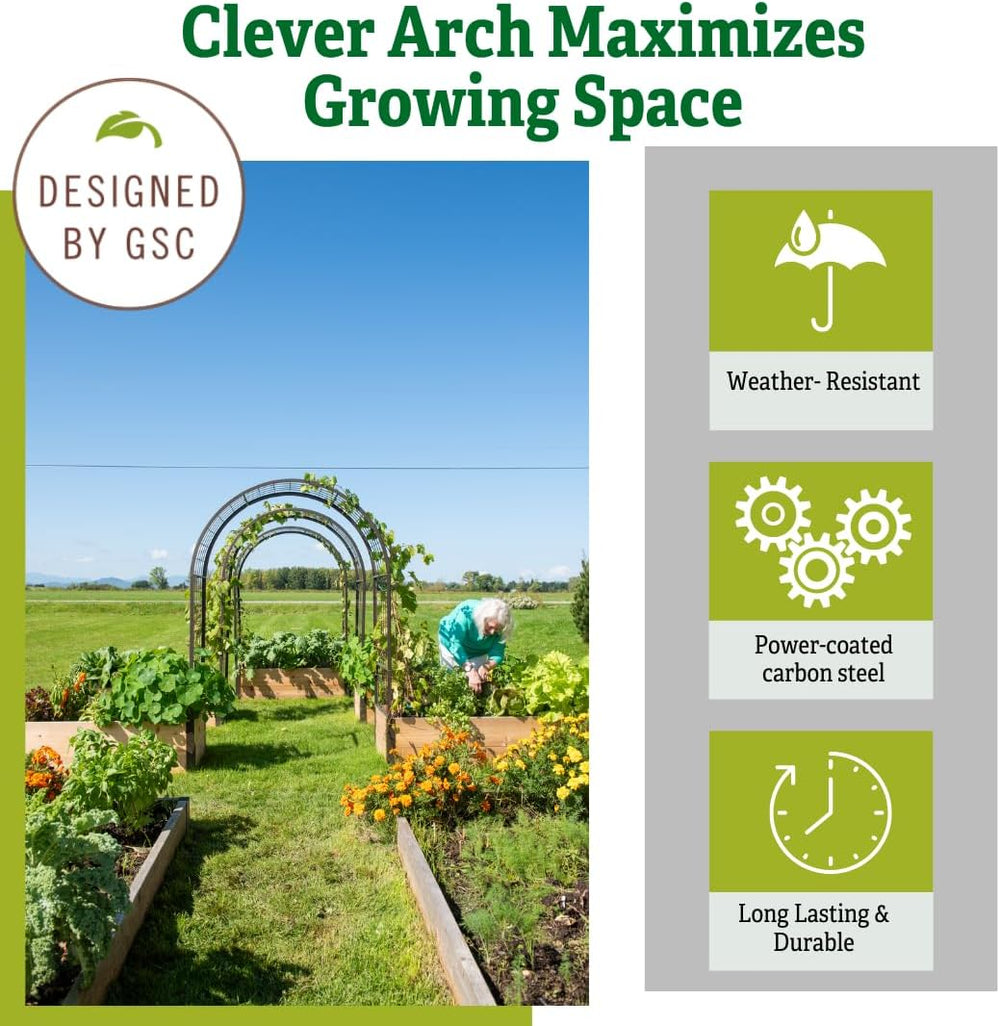 Gardener's Supply Company Arch Trellis, 2' x 4'