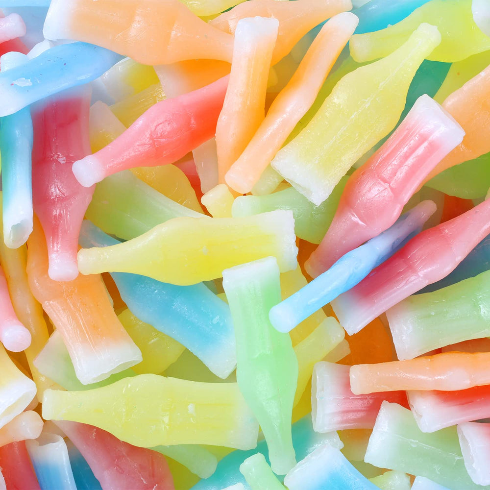 Wax Bottle Candy - 3 Pounds - Juice Filled Wax Candies