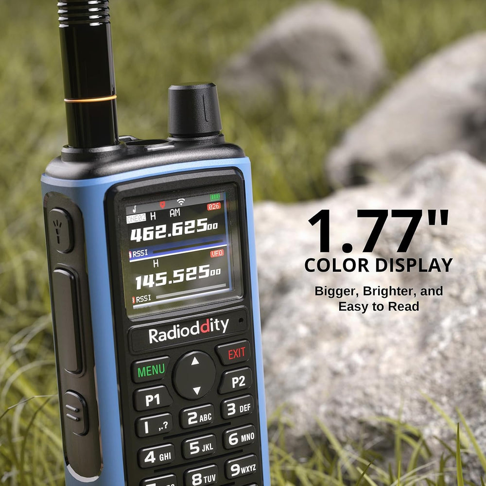 Radioddity GM-30 Pro GMRS Handheld Radio, App Wireless Programming, 1 Pack