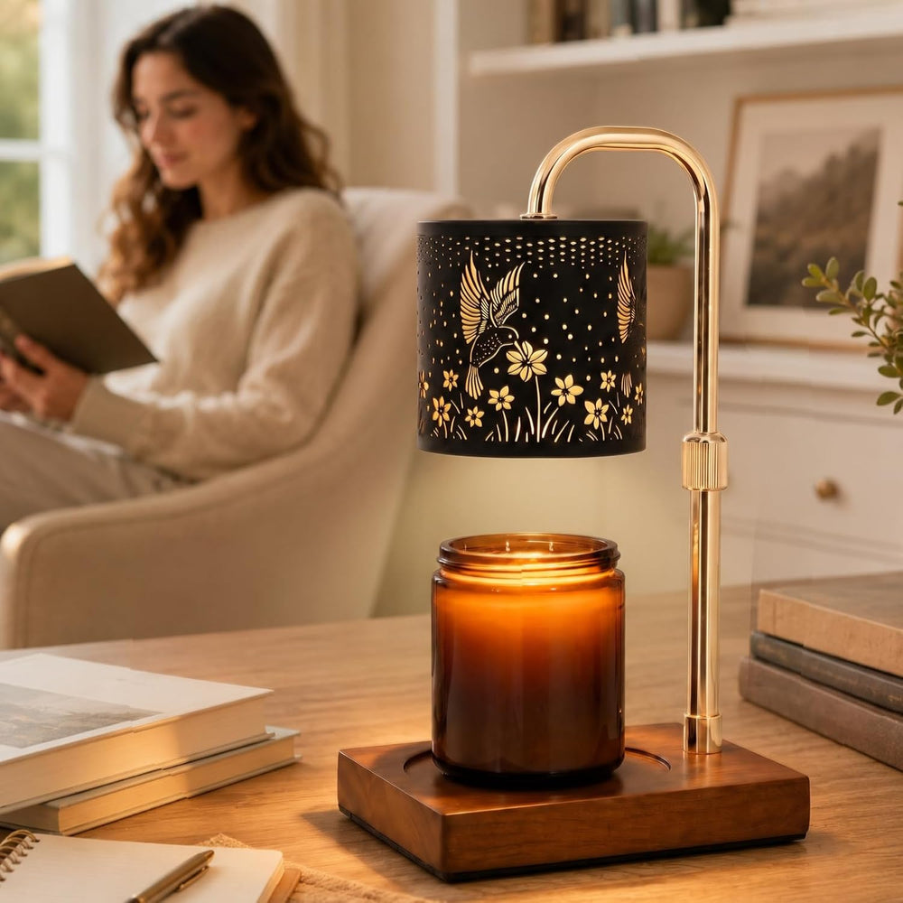 Hummingbird Candle Warmer Lamp with Timer Dimmer, Gifts for Mom
