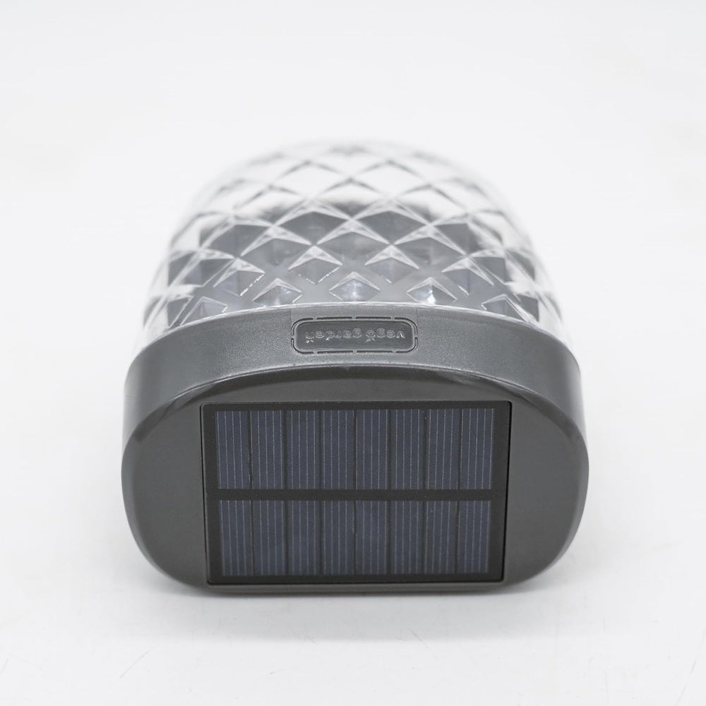 Vego garden Solar Garden Lights to Flat Beds Waterproof Modern Gray 4 Pack