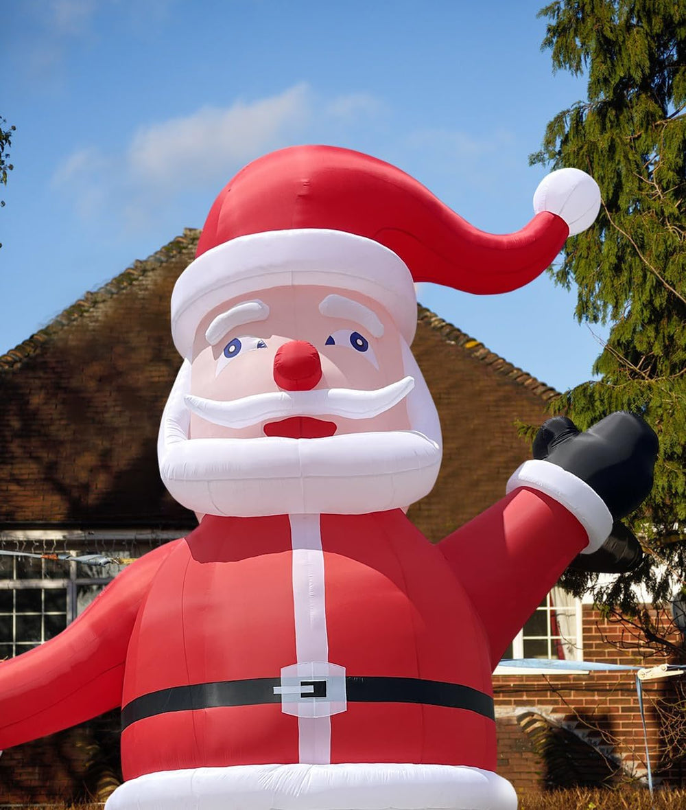 Giant Santa Inflatable 33FT Santa Claus for Christmas Outdoor Decoration, UL ...