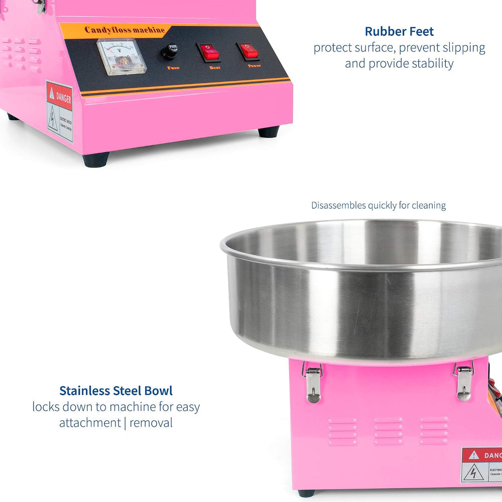 VIVO 1030W Electric Cotton Candy Maker, Easy Home Use