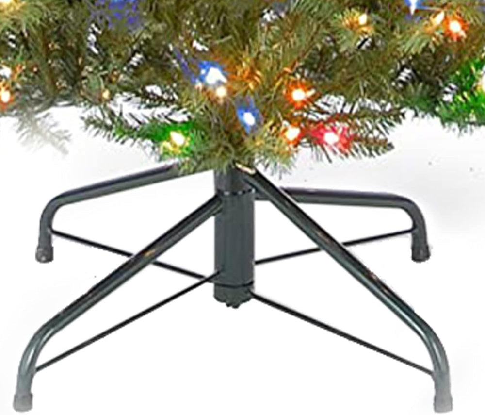 National Tree Company 6.5ft Pre-Lit Dunhill Fir Slim Christmas Tree