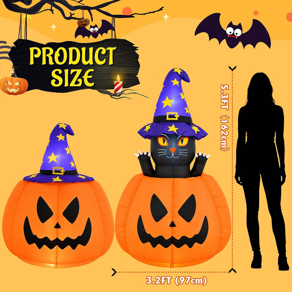 5.3 FT Halloween Inflatable Outdoor Decorations