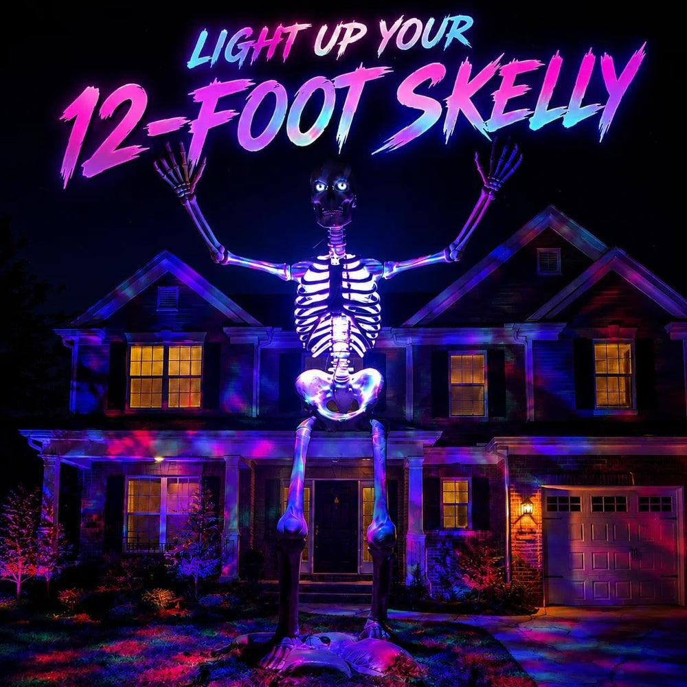 Halloween Smart RGB Skeleton Chest Lighting Kit