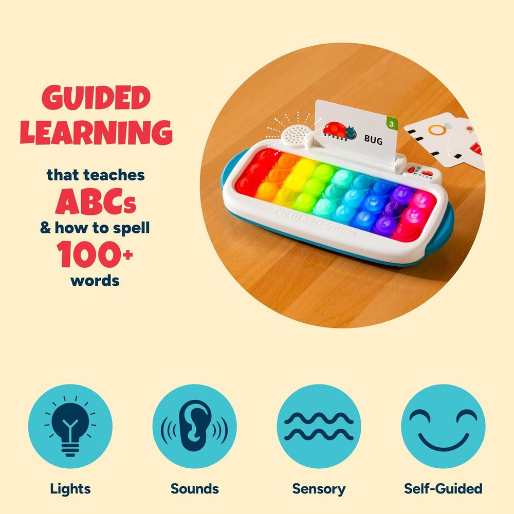 Chuckle & Roar Pop it! ABC & Spelling Keyboard, Optical Reader, 100+ ...