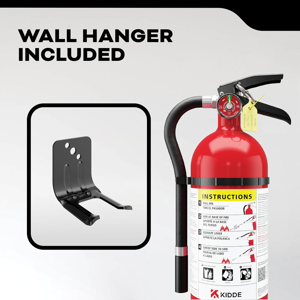 Kidde Pro 210 Commercial Fire Extinguisher, 2-A:10-B:C, PRO-4MP-1, 2 Pack
