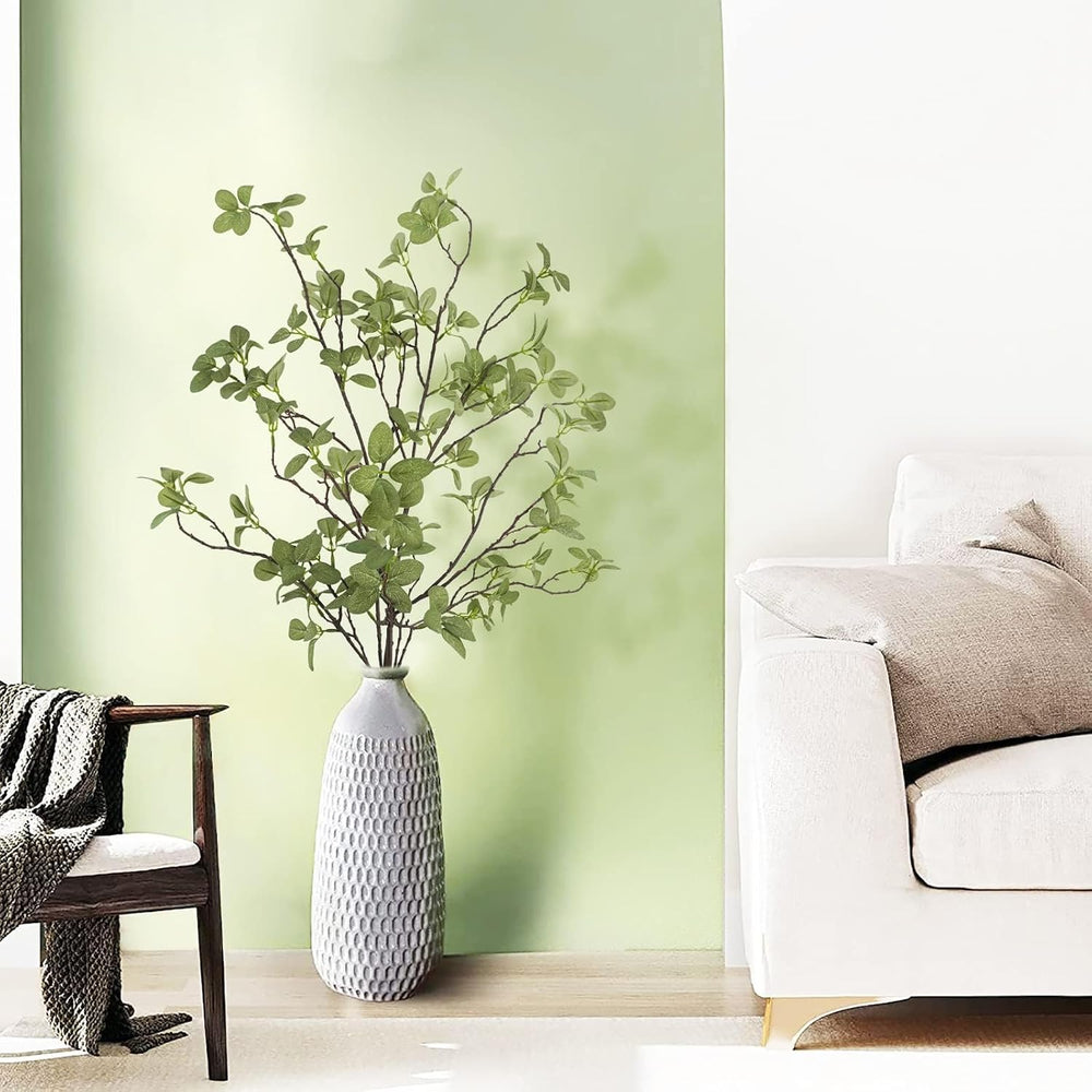 41” Artificial Greenery Stems, Long Fake Plant Twigs Faux Greenery Branches f...