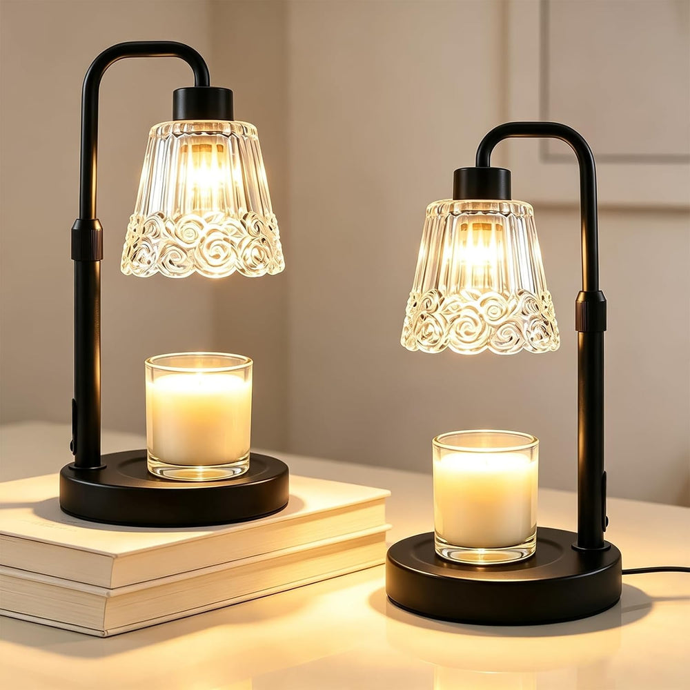 Candle Warmer Lamp with Timer,Dimmable Adjustable Height Candle heater