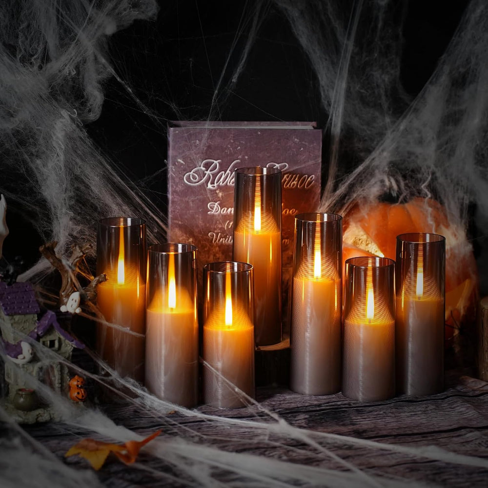 Flameless LED Candles Upgraded Realistic Flickering Flame,7Pcs Battery Operat...