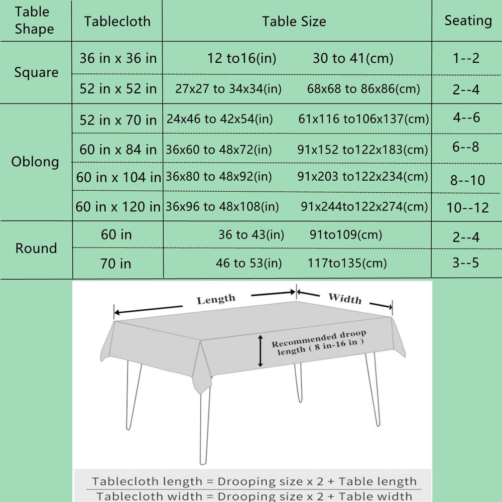Black Table Cloth Rectangle Lace Tablecloth Farmhouse Picnic Table Cover