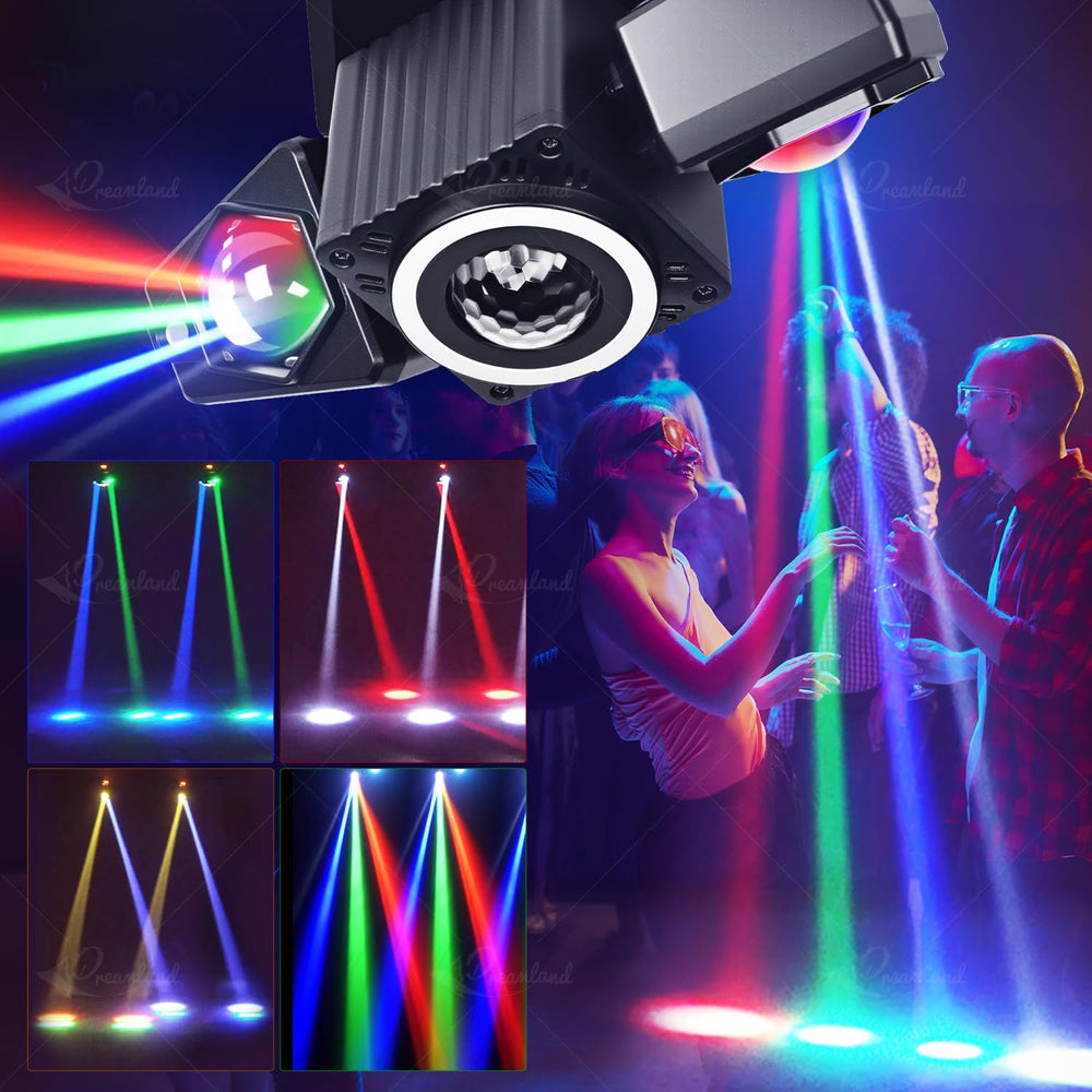 Dreamland Party Disco Light, Disco Ball Dj Light Sound Activated with Remote ...