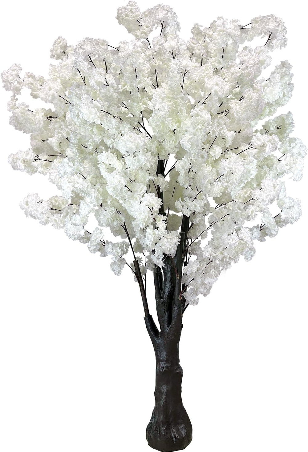 White Artificial Cherry Blossom Tree for Home, Wedding, Office, Living Room -...