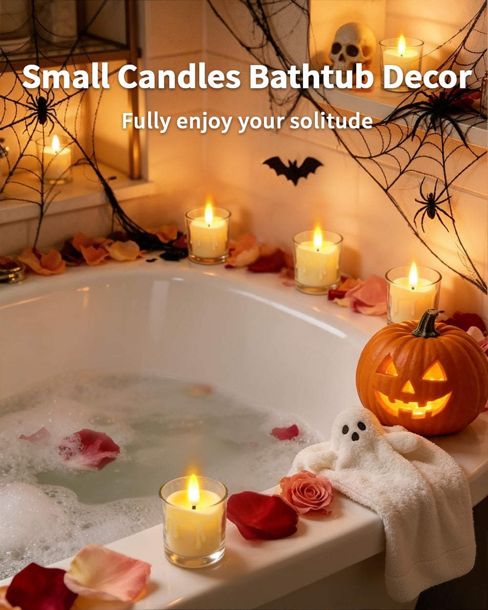12 Pack Small Rechargeable Flameless Candles with Remote Timer