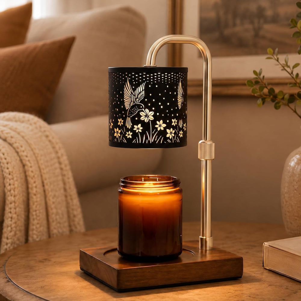 Hummingbird Candle Warmer Lamp with Timer Dimmer, Gifts for Mom