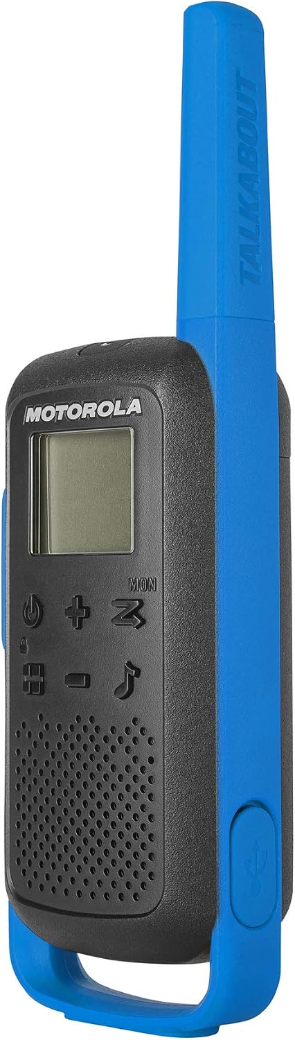 Motorola Solutions, Portable FRS, T270TP, Talkabout, Two-Way Radios, Recharge...
