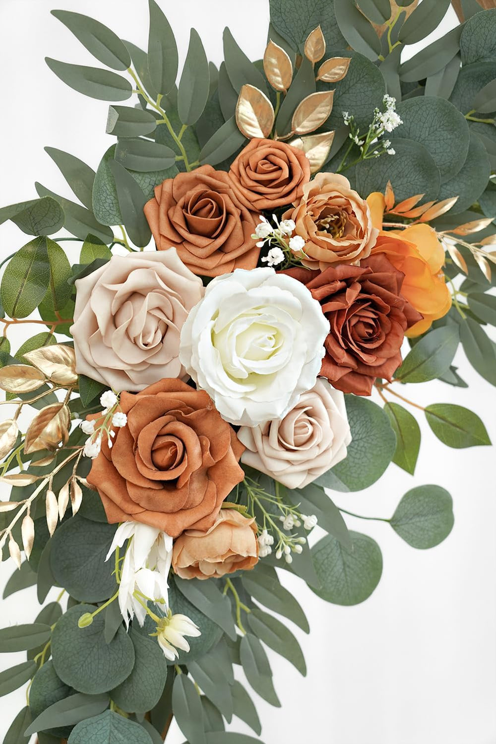 Olalaka Artificial Flower Swag Set of 2 for Wedding Welcome Signs Floral Deco...