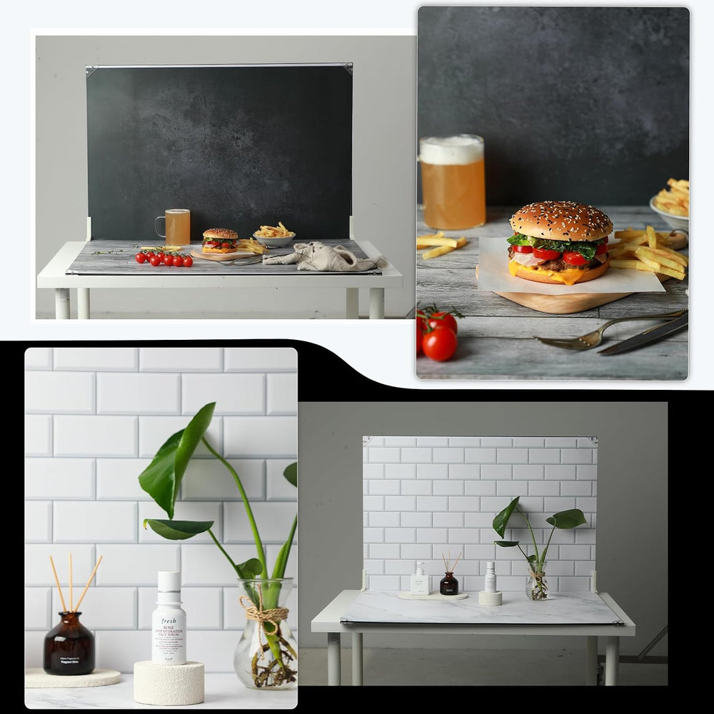 23 x 35 in Product Photography Backdrops, 12 Sheets, 24 Patterns