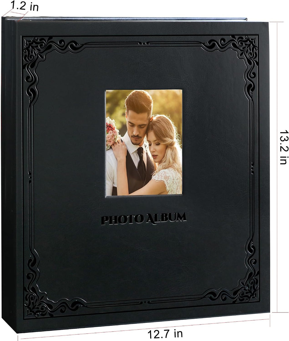 Photo Album Can Hold 3X5 4X6 5X7 6X8 8X10 Photos, Self Adhesive Magnetic DIY ...