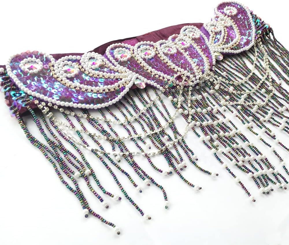 Belly Dance Costume for Women Tribal Belly Dance Bra and Belt Sexy Profession...