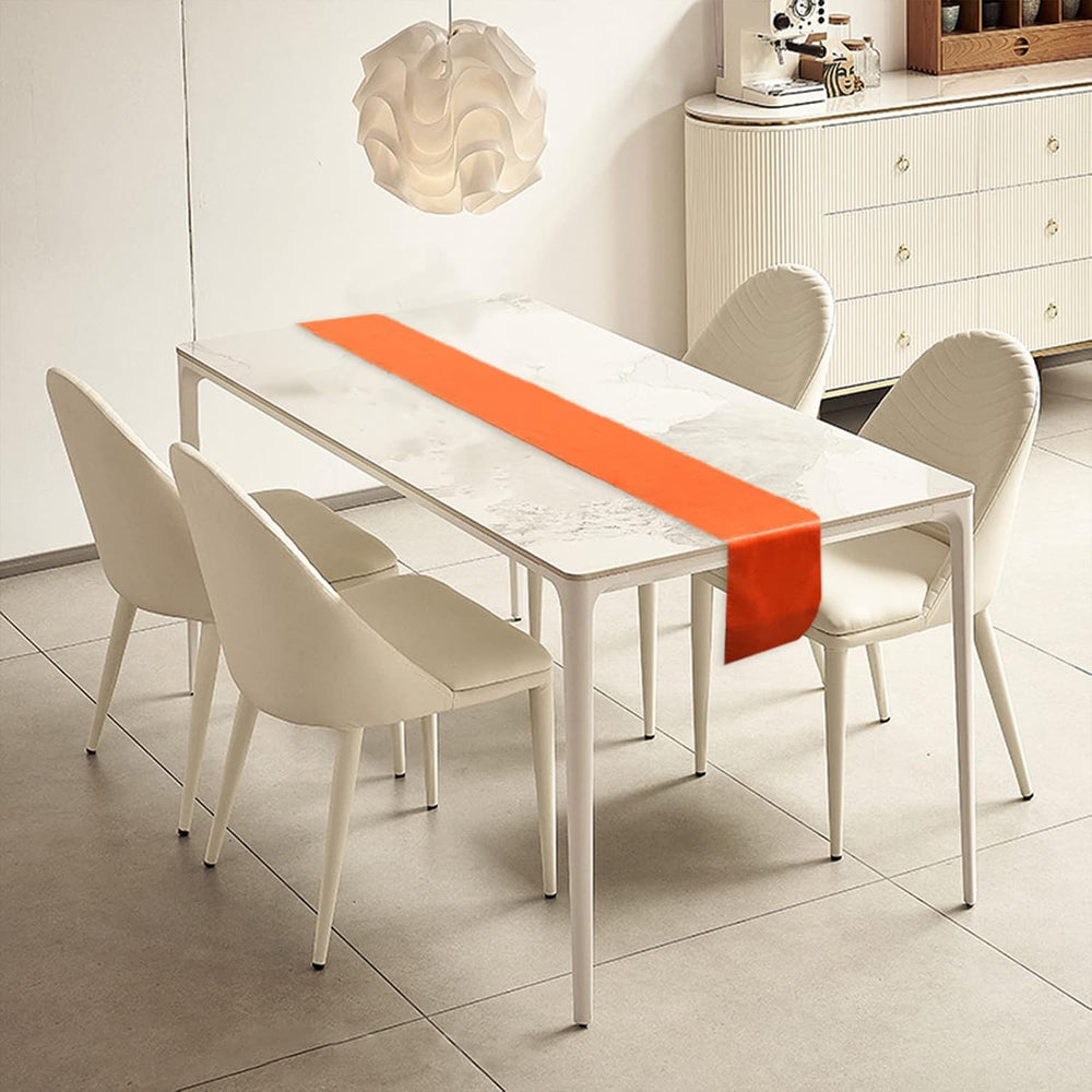 15 Pack Orange Table Runners, 12x108 Inches