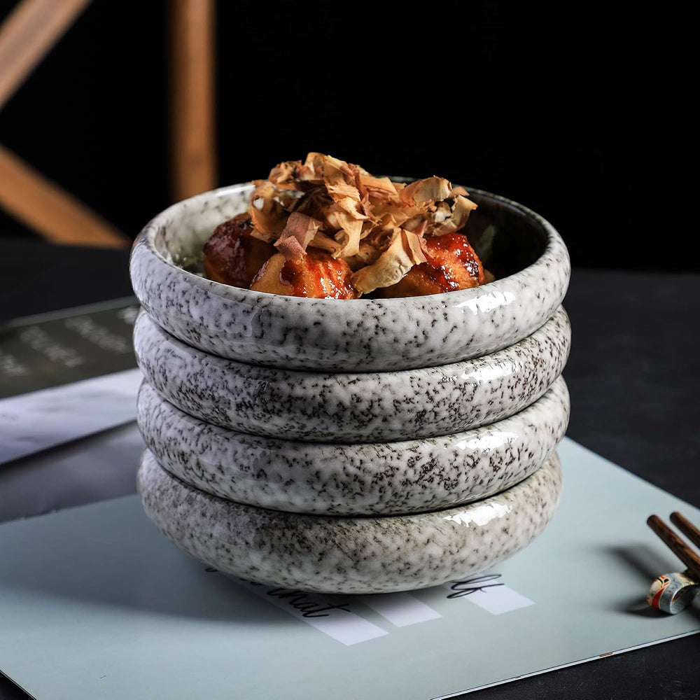 Uaral Salad Plate Appetizer Plate Stoneware Serving Dishes,Japanese Dish Set ...