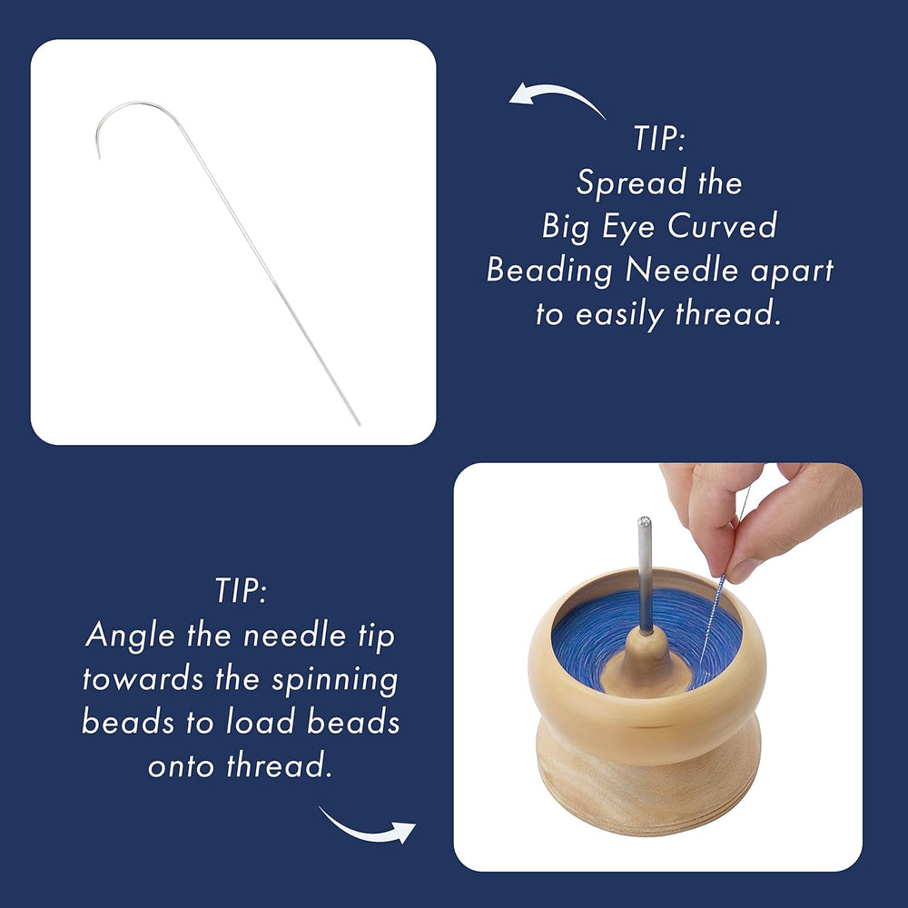 Beadalon Spin N Bead Spinner - Ideal for Beaders & Jewelry Makers, Standard