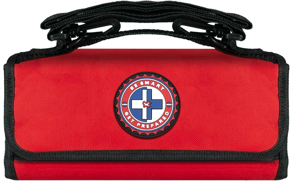 Be Smart Get Prepared Coach’s First Aid Kit 73 Pc Hanging Rollup Bag Sports