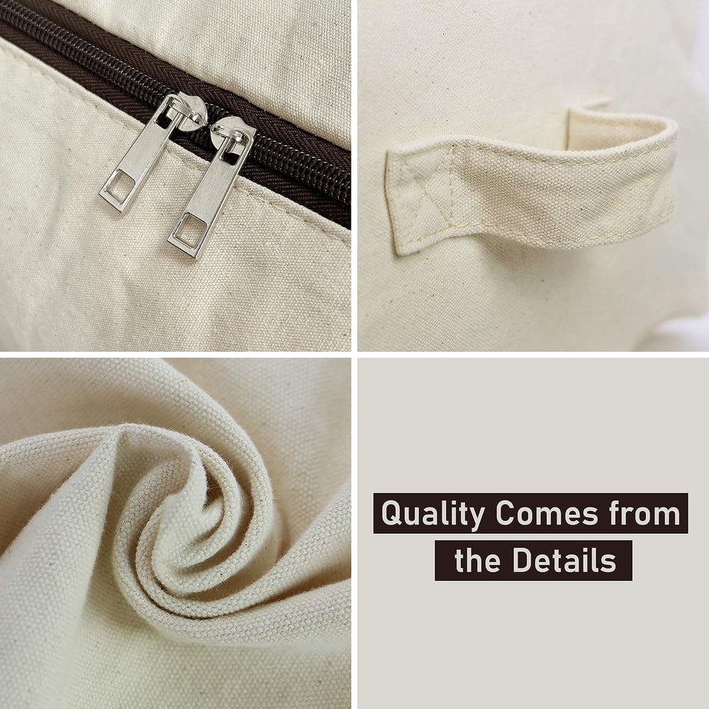 3 Pack, Clothes Storage Bag Organizer and Storage for Quilts Clothes Organiza...