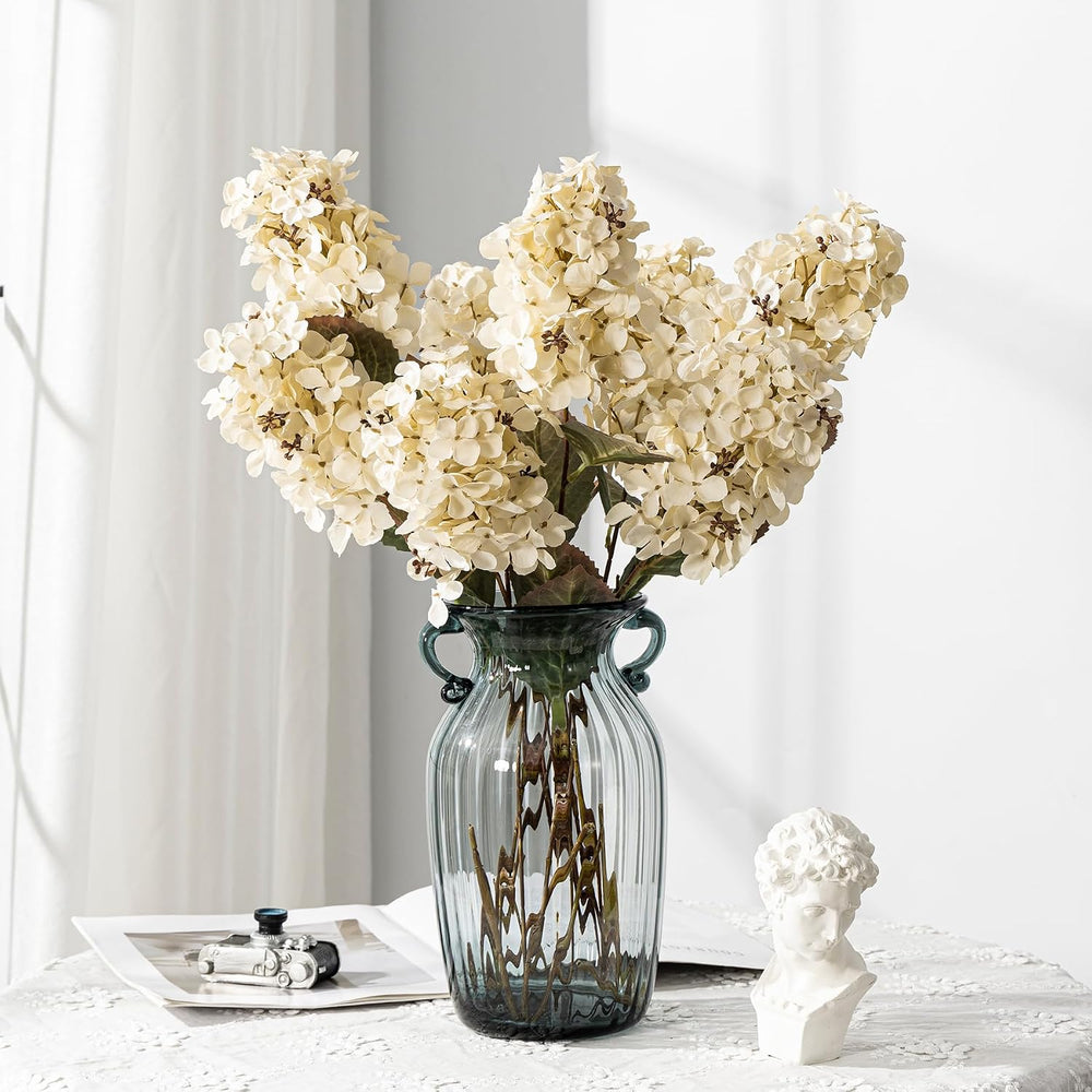 Hydrangea Artificial Flowers,Fall Hydrangeas Artificial Flowers, Fake Fall Dr...